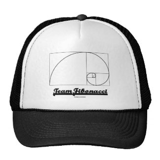 Team Fibonacci (Fibonacci Spiral) Mesh Hat