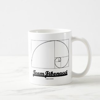 Team Fibonacci (Fibonacci Spiral) Mugs