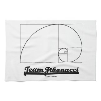 Team Fibonacci (Fibonacci Spiral) Towel