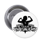 Team Fight Like a Girl - Brain Cancer buttons