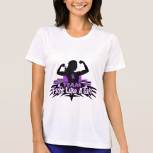 Team Fight Like a Girl - Crohns Disease Tshirt