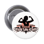 Team Fight Like a Girl - Endometrial Cancer buttons