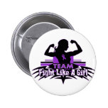 Team Fight Like a Girl - Fibromyalgia buttons