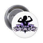 Team Fight Like a Girl - General Cancer buttons