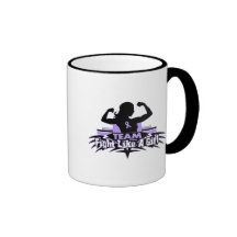Team Fight Like a Girl - General Cancer Mugs