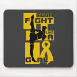 Team Fight Like A Girl Kick Appendix Cancer mousepads