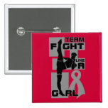 Team Fight Like A Girl Kick Brain Cancer buttons
