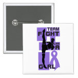 Team Fight Like A Girl Kick Hodgkin's Lymphoma buttons