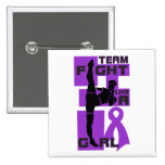 Team Fight Like A Girl Kick Lupus buttons