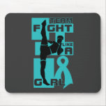 Team Fight Like A Girl Kick PKD mousepads
