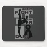 Team Fight Like A Girl Kick Skin Cancer mousepads