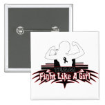 Team Fight Like a Girl - Skin Cancer buttons