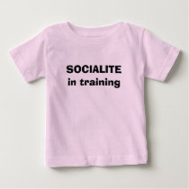 TEAM FIRECROTCH © SOCIALITE in training BABY SHIRT by TEAMFIRECROTCH TEAM FIRECROTCH © SOCIALITE in training BABY SHIRT