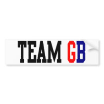 Team GB London Olympics Bumper Sticker