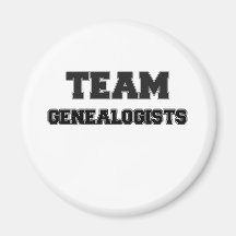 Team Genealogists Refrigerator Magnets