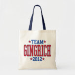 TEAM GINGRICH 2012 CANVAS BAGS