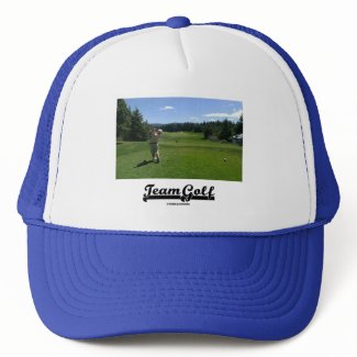 Team Golf (Golfer On Golf Course) hat