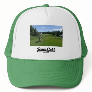 Team Golf (Golfer On Golf Course) hat
