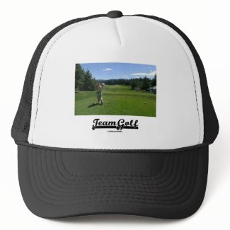 Team Golf (Golfer On Golf Course) hat