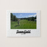 Team Golf (Golfer On Golf Course) Jigsaw Puzzles