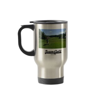 Team Golf (Golfer On Golf Course) mug