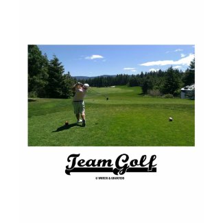 Team Golf (Golfer On Golf Course) shirt