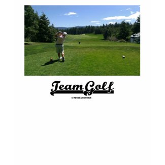Team Golf (Golfer On Golf Course) shirt