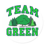 Team Green III Sticker