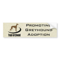 Team Greyhound Bumper Sticker
