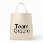 Team Groom Tote Bags