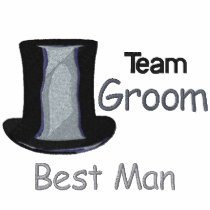 Team Groom - Best Man embroidered shirts