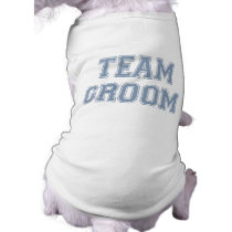 Team Groom dog t-shirt pet clothing
