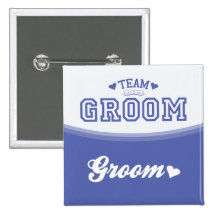 Team Groom Groom Button
