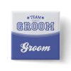Team Groom-Groom (Stars) Button