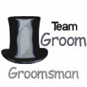 Team Groom - Groomsman embroideredshirt