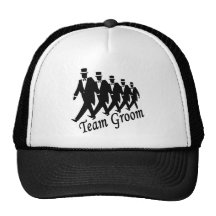 Team Groom Groomsmen Trucker Hats