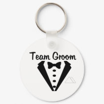 Team Groom Keychain