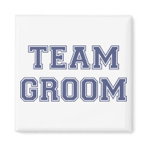 Team Groom Fridge Magnet