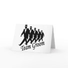 postcard - Team Groom (Men)