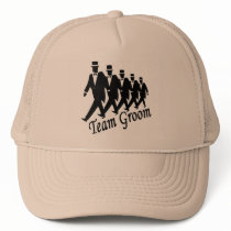 Team Groom (Men) hats
