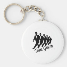 Team Groom (Men) Key Chains