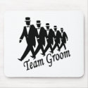 Team Groom (Men) mousepads