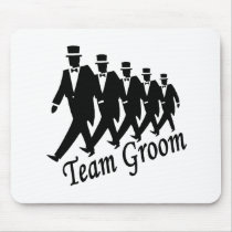 Team Groom (Men) mousepads