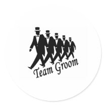 Team Groom (Men) stickers