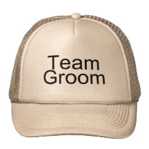 Team Groom Mesh Hats