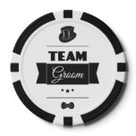 Team groom poker chips set