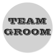 Team Groom stickers by MishMoshTees Team Groom stickers