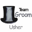 Team Groom - Usher embroidered shirts