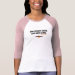 Ladies 3/4 Sleeve Raglan (Fitted)