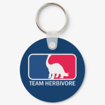 Team Herbivore Vegetarian Vegan keychains by BoogieMonst Team Herbivore Vegetarian Vegan keychains